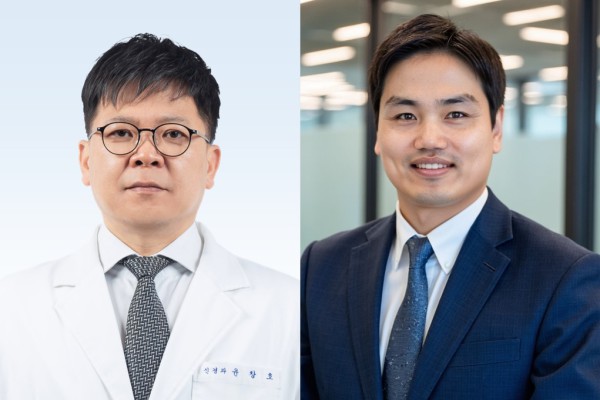 [사진] (왼쪽부터) 분당서울대병원 신경과 윤창호 교수, 조지아공과대 여운홍 교수