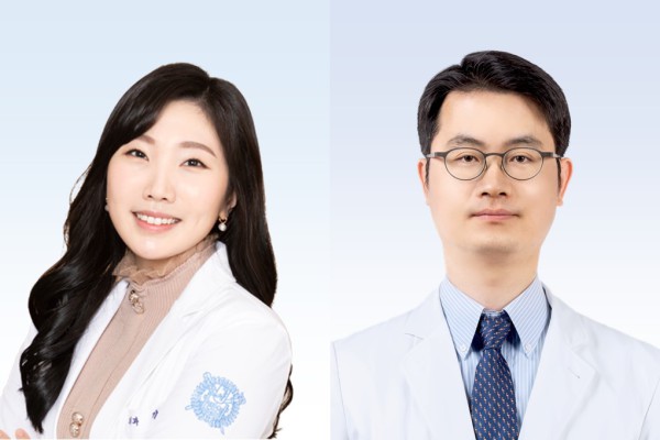 [사진] 분당서울대병원 외과 강소현 교수(왼쪽), 혈액종양내과 김진원 교수(오른쪽)