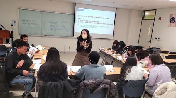사이버한국외국어대학교 한국어학부가 2월 7일(토) 국내 거주 외국인 학습자를 대상으로 한 3주 한국어 단기과정을 성료했다