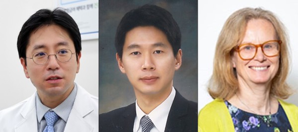세브란스병원 내분비내과 이용호 교수, 분당서울대병원 내분비대사내과 임수 교수, 레스터대학 멜라니 데이비스 교수(왼쪽부터)