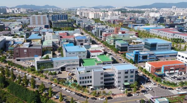 수원델타플렉스 전경