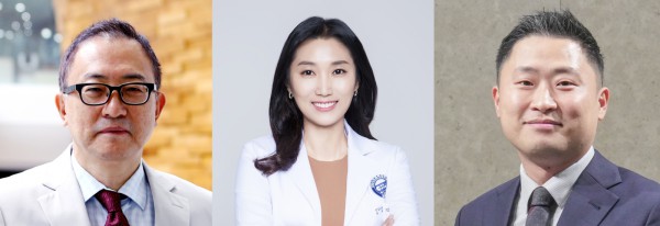 (왼쪽부터) 차광렬 차병원∙차바이오그룹 글로벌 종합연구소장, 분당차병원 난임센터 김지향 교수, 을지대학교 이재왕 교수 