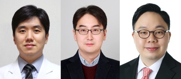 (왼쪽부터) 한림대학교동탄성심병원 신경과 김재호 교수, 한국과학기술연구원(KIST) 바이오닉스연구센터 김형민 박사, 연세대학교 약학과 김영수 교수