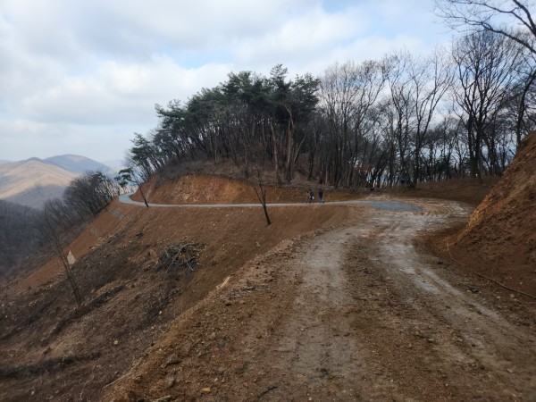 용인특례시가 처인구 원삼면 학일리 일원에 조성한 간선임도